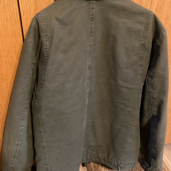 Levi’s Canvas style jacket sz XL Green - Picture 6 of 6